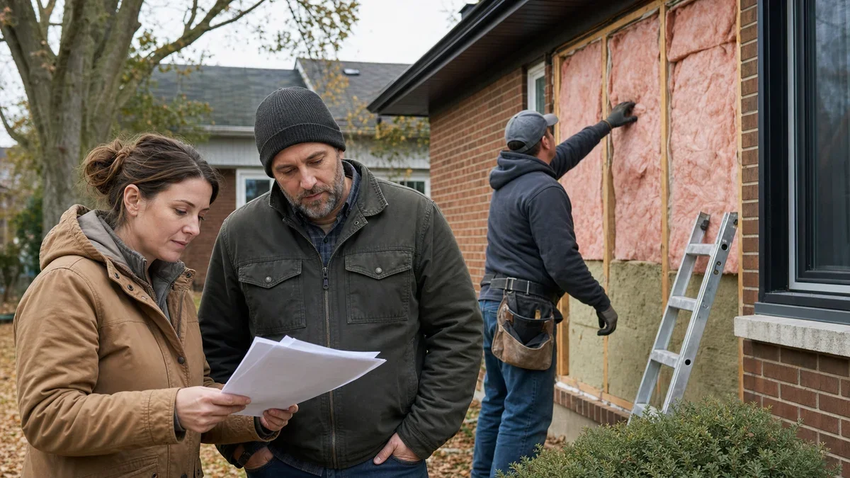 Ontario Exterior Wall Insulation Rebates in 2026: What Homeowners Need to Know